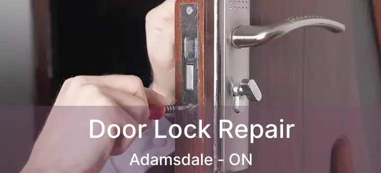  Door Lock Repair Adamsdale - ON