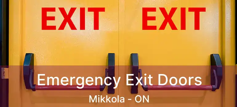  Emergency Exit Doors Mikkola - ON