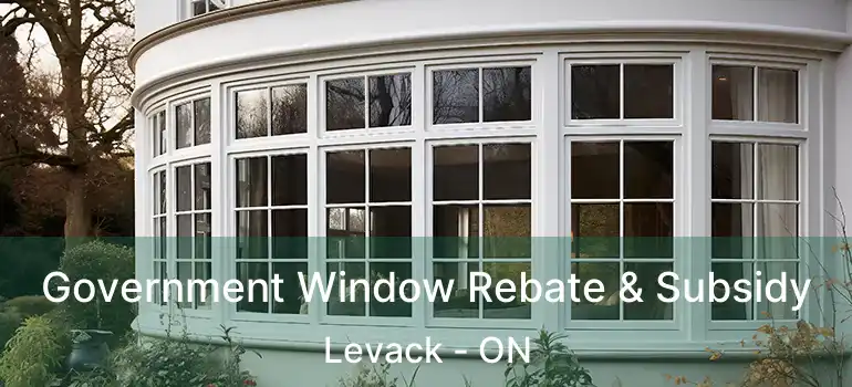  Government Window Rebate & Subsidy Levack - ON
