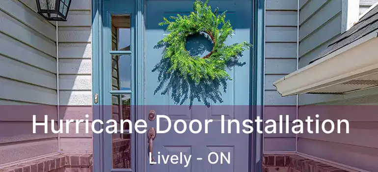  Hurricane Door Installation Lively - ON