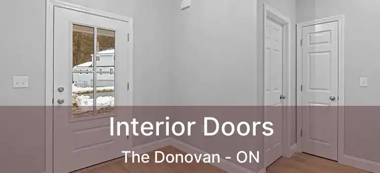  Interior Doors The Donovan - ON