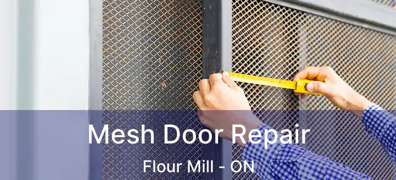  Mesh Door Repair Flour Mill - ON