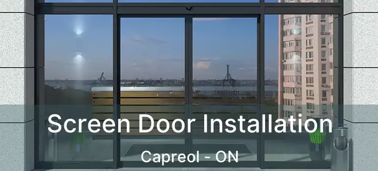  Screen Door Installation Capreol - ON