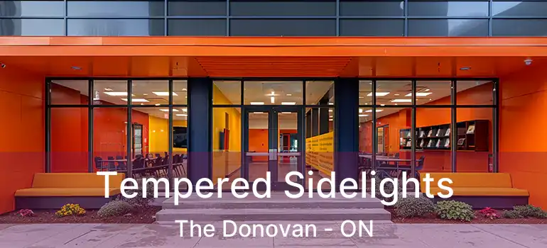  Tempered Sidelights The Donovan - ON