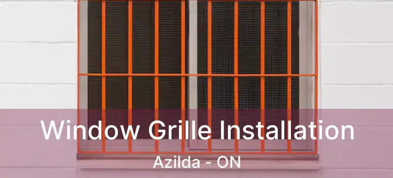  Window Grille Installation Azilda - ON