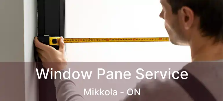  Window Pane Service Mikkola - ON